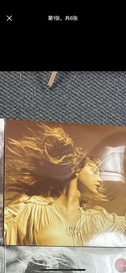 Fearless by Taylor Swift New Limited Edition Metallic Gold 3 LP Taylor's Version
