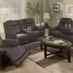 Recliner Sofa Set