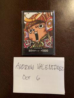 One Piece Tcg Tony Tony Chopper Promo Don! Set Of 10