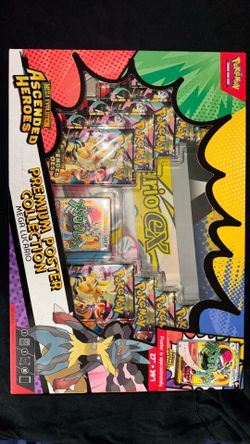 Mega lucario premium poster collection