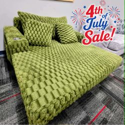 Living room 2 arm chaise sofa