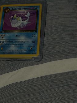 1st edition team rocket vaporeon