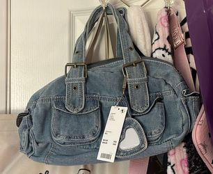 Urban outfitters BDG Denim Duffle Shoulder Bag
