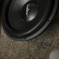 EVL-18 | 18" 2,500 Watt Max Power Car Subwoofer & Rp-1500rms Amplifier Skar ( PERFECT MATCH)