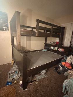 Bunk bed for sale real wood