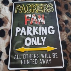 New Packers Tin Sign