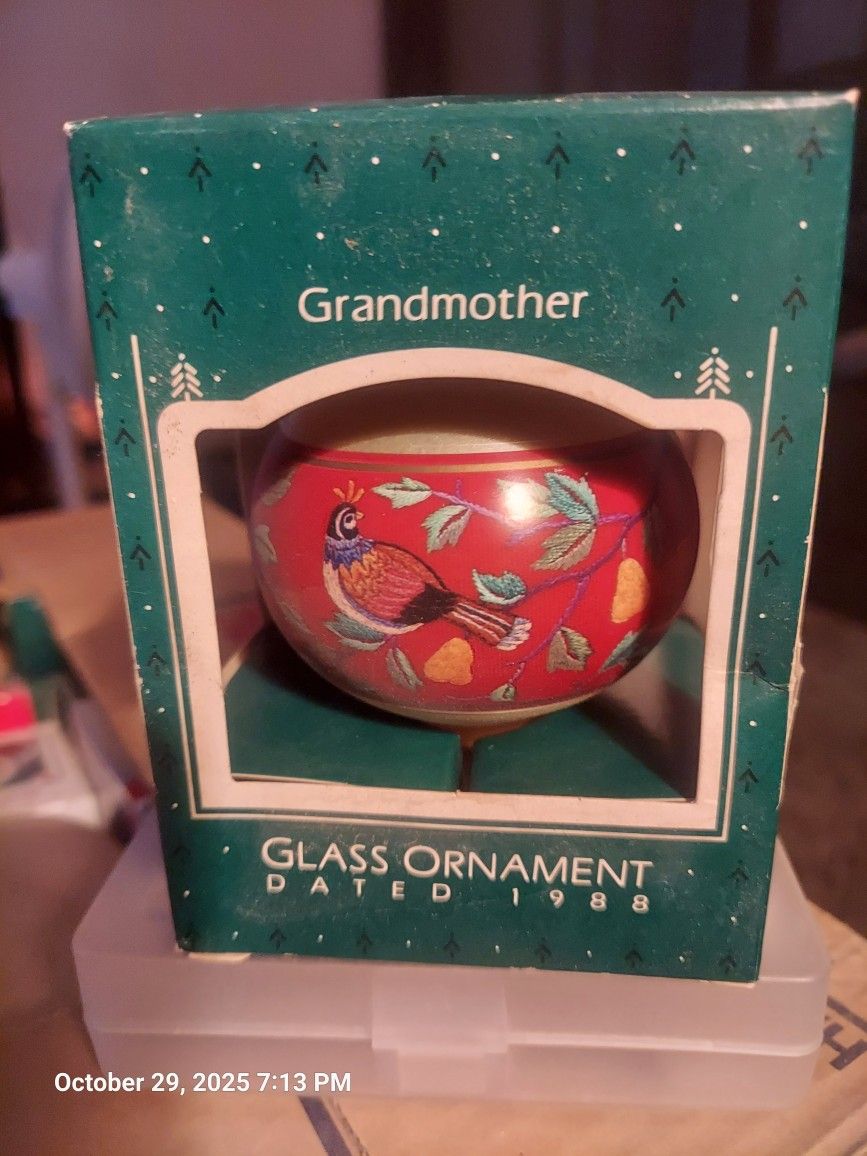 Christmas Ornament Hallmark 