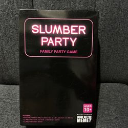 Slumber Party Family Party Game