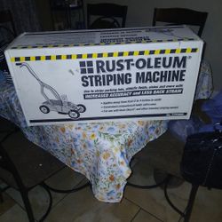Rust-oleum STRIPING MACHINE 