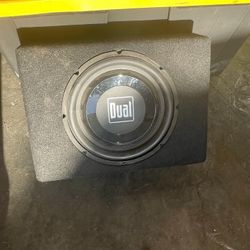 Dual TBX10A 10" Amplified Subwoofer