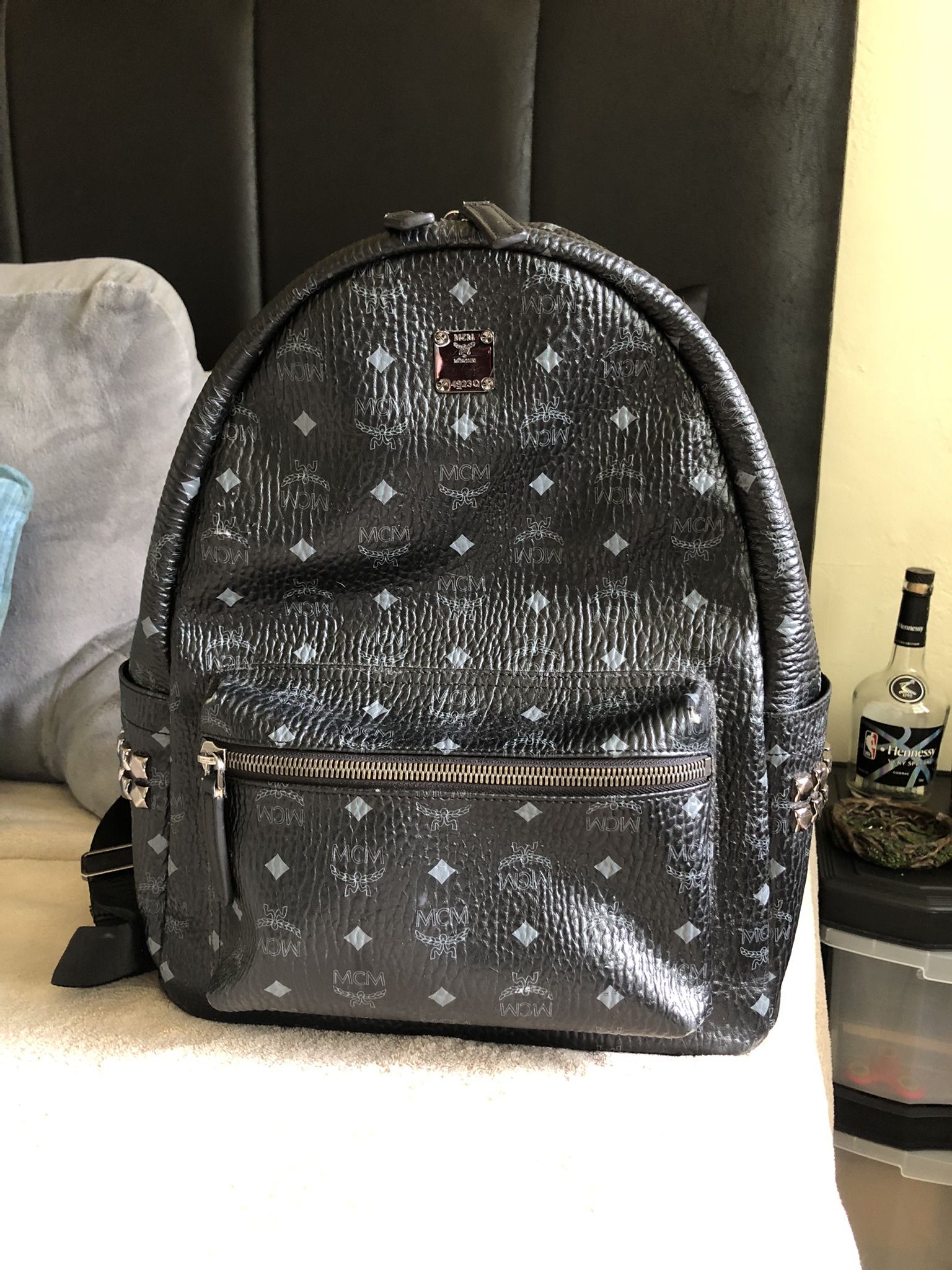 MCM Black Bookbag