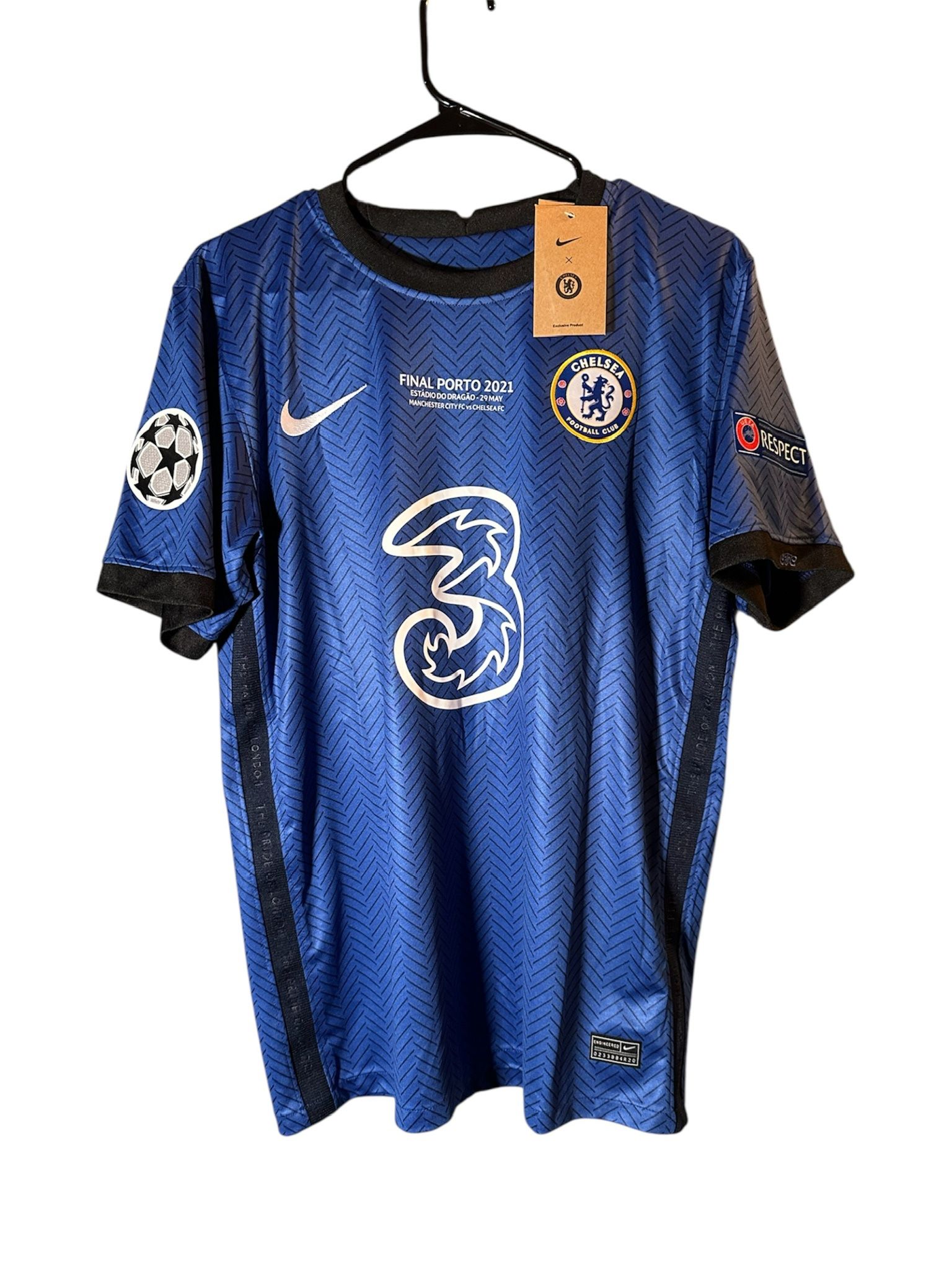 Chelsea Pulisic Soccer Jersey 2021 Final