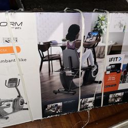 ProForm 325 CSX; Recumbent Exercise Bike with 5" Display, Built-In Tablet Holder, and Fan