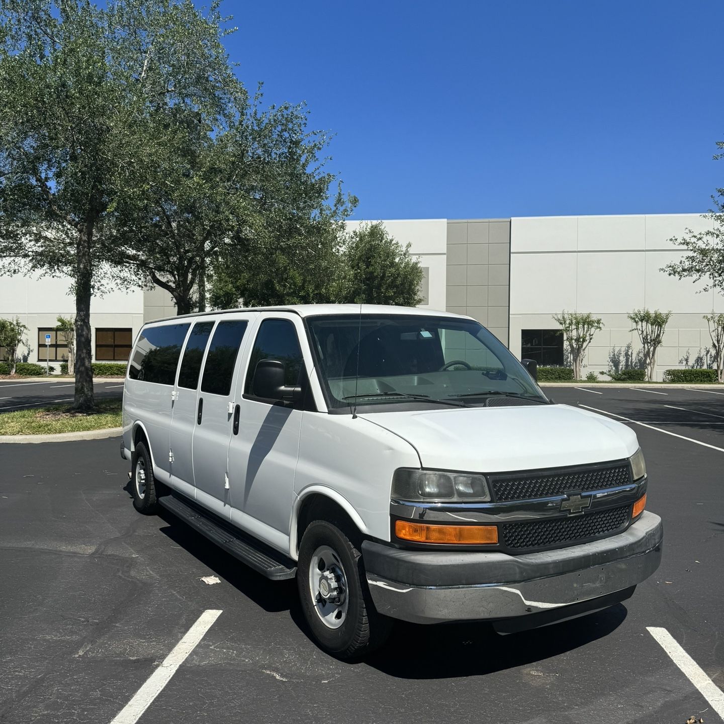 2012 Chevy Express 3500 Extended Passenger Van 