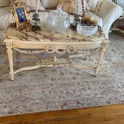 Italian Marble Coffee Table In Great Shape