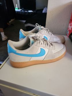 Nike Air Force 1 Low '07 LV8 Phantom Baltic Blue Size 11.5 $50 NO BOX