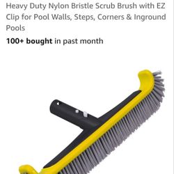 New In 📦. POOL SCRUBBING BRUSH . 👀 SEE ALL PHOTO'S.  CASH PICKUP ONLY 