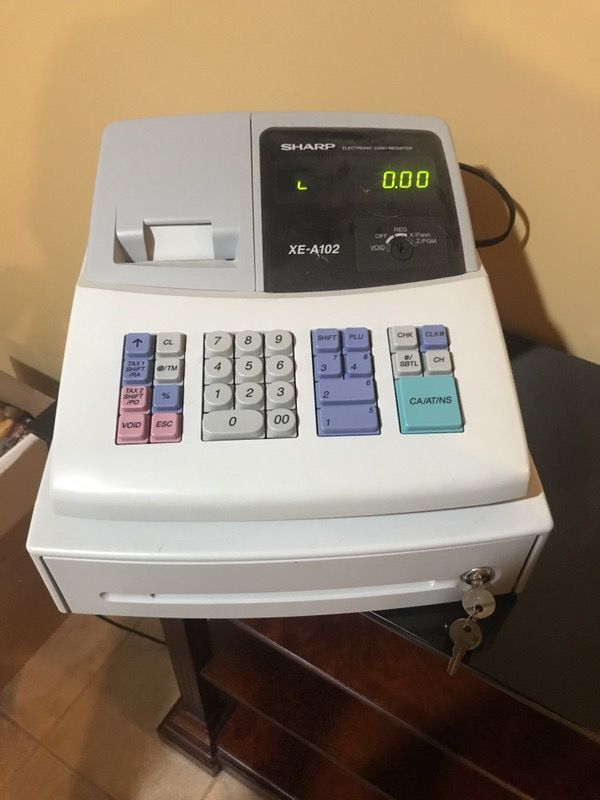 SHARP ELECTRONIC CASH REGISTERS