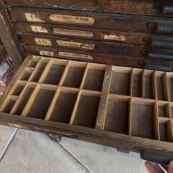 trinket shelf