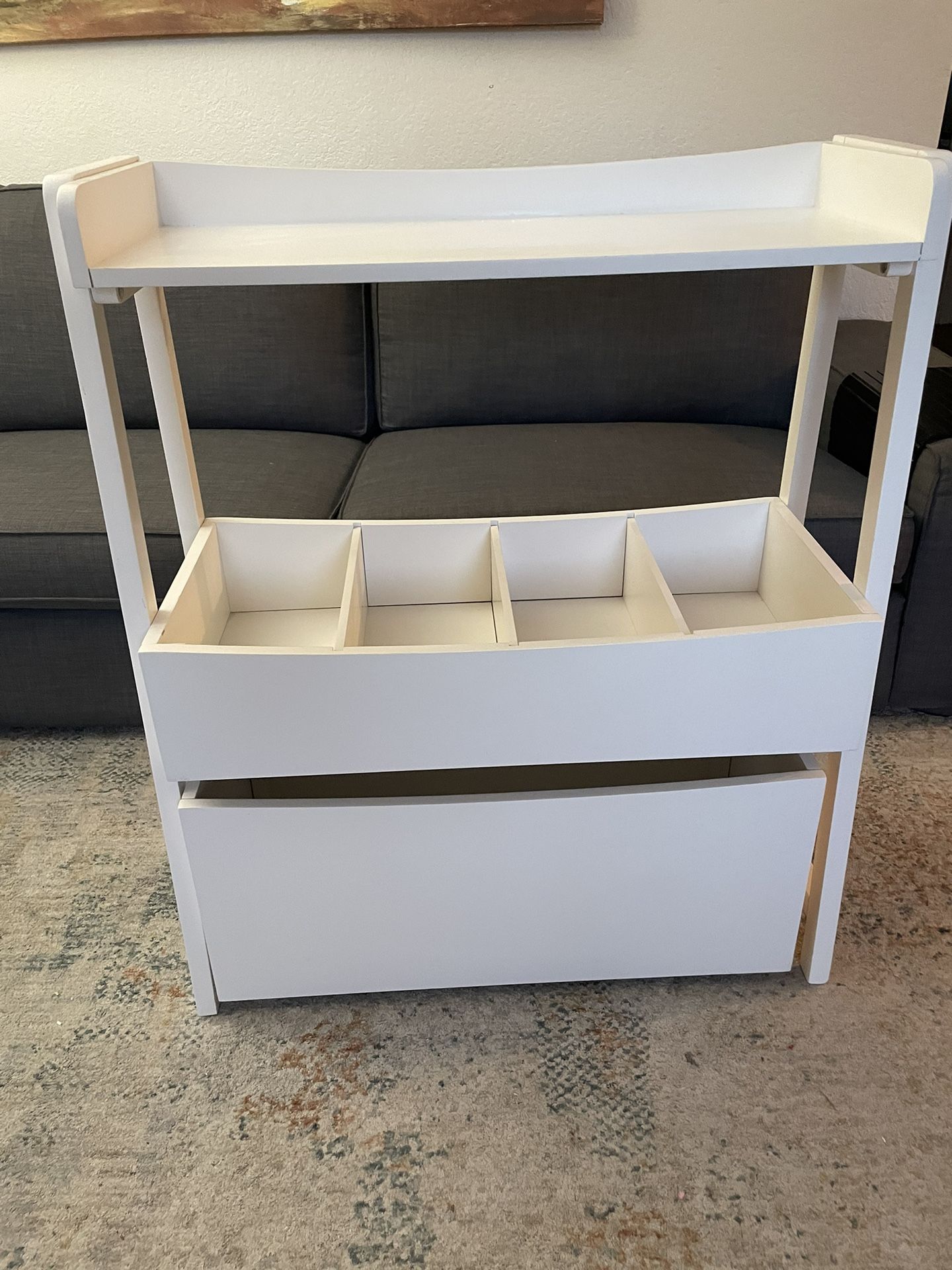 Pottery Barn Angled Catchall Bookcase 30”
