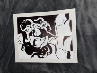 Black And White Art Piece