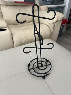 Wrought Iron Coffee Cup Holder
