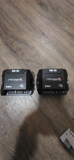 Stetsom IR400.4 Iron Line 4-Channel Amplifier 400W RMS – 2 Ohms