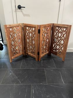 Dog Gate Wooden Dog Gate Pet Gate Accordion Gate Wooden