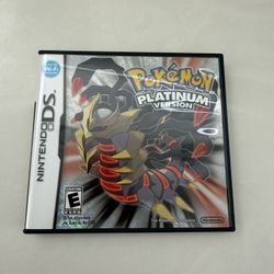 Pokemon Platinum CIB with Inserts, Authentic + Tested
