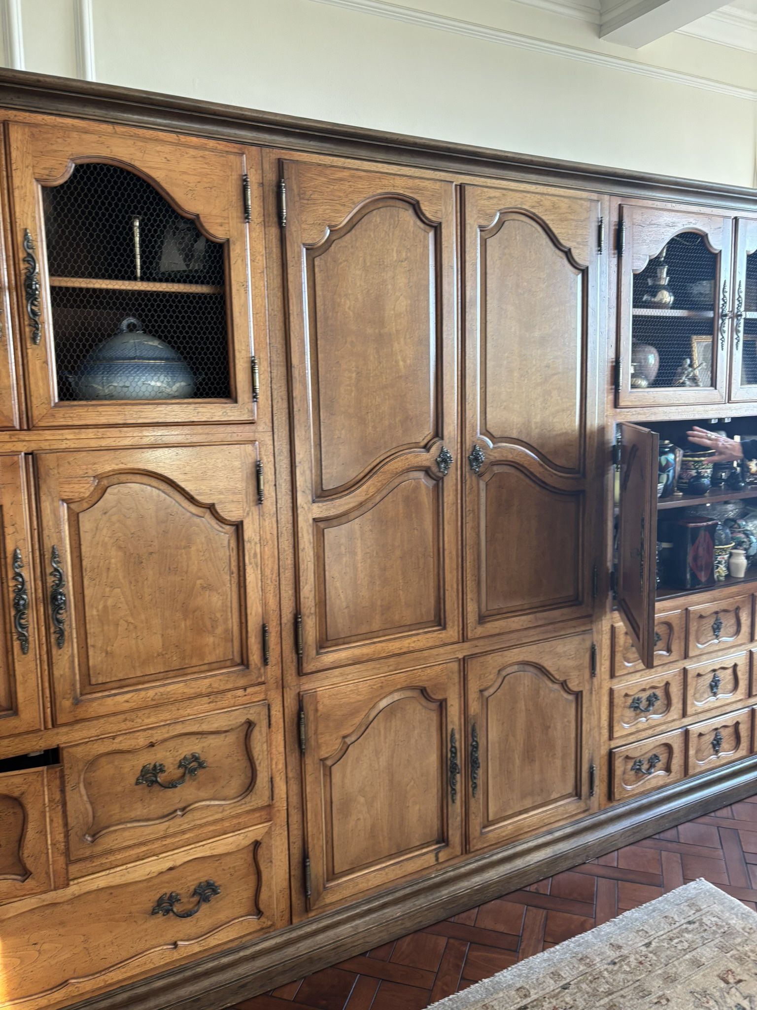 French Style Buffet, Bar Cabinetry 