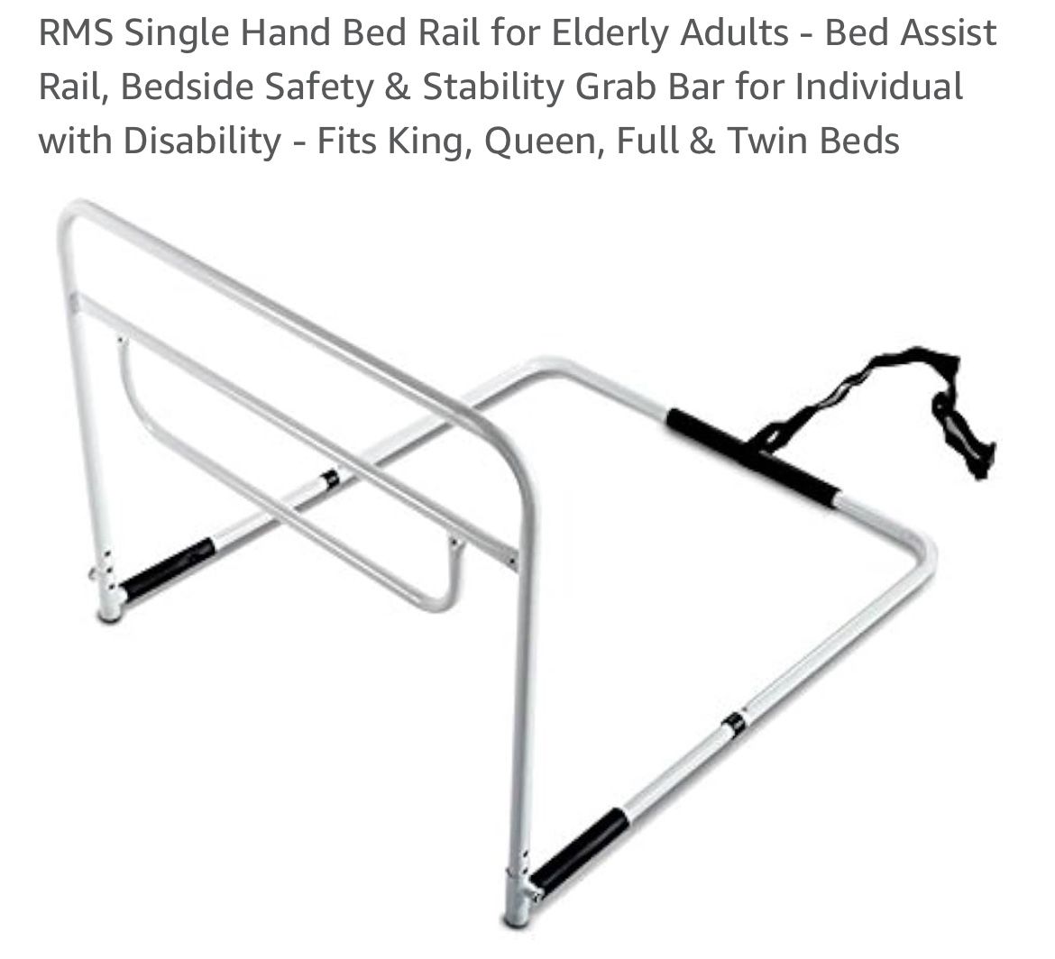 RMS Single Hand Bed Rail for Elderly Adults