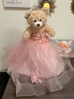 Build A Bear Pink quince mini  dress