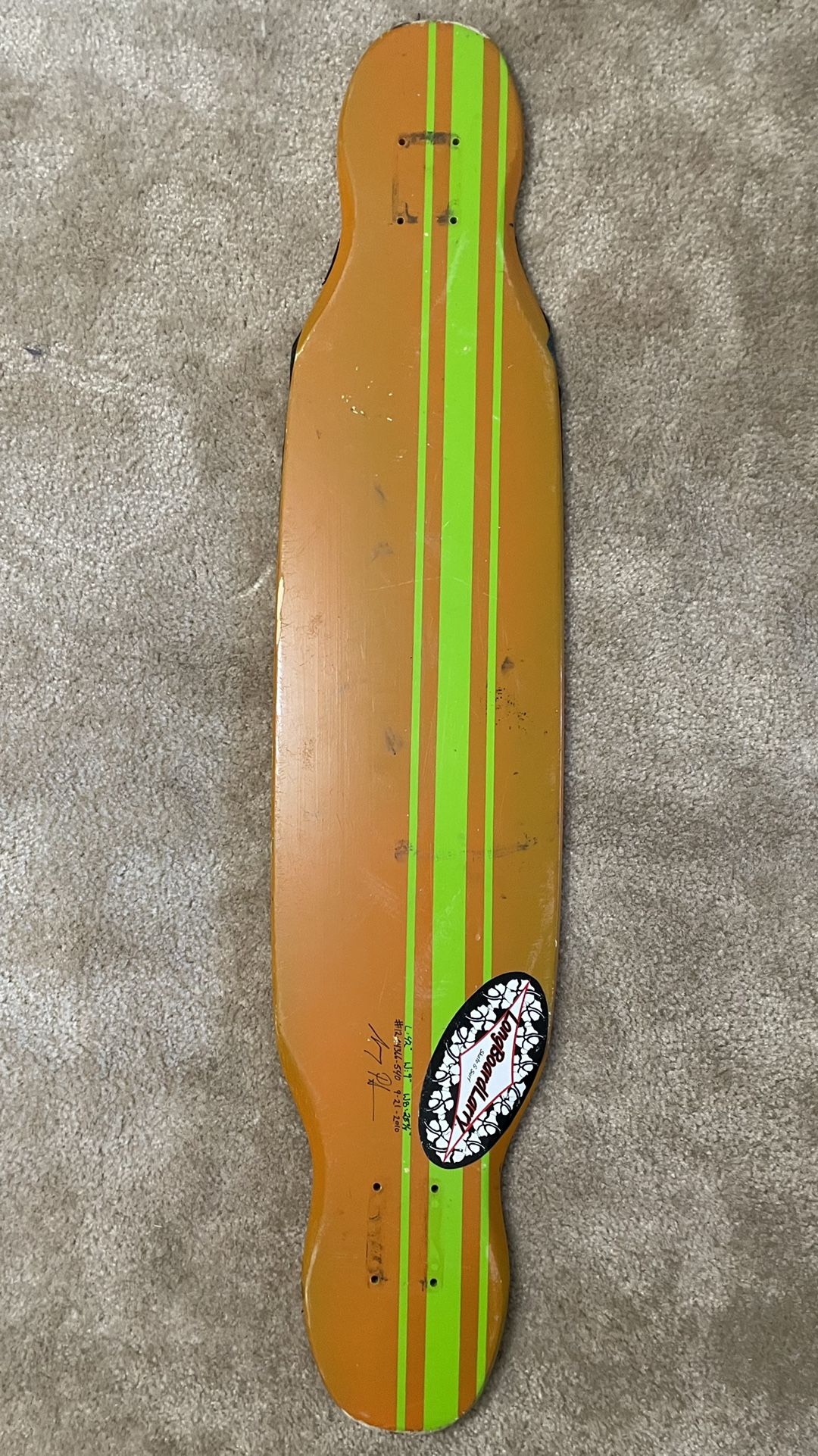 Longboard Larry Twin Tip Komodo Longboard
