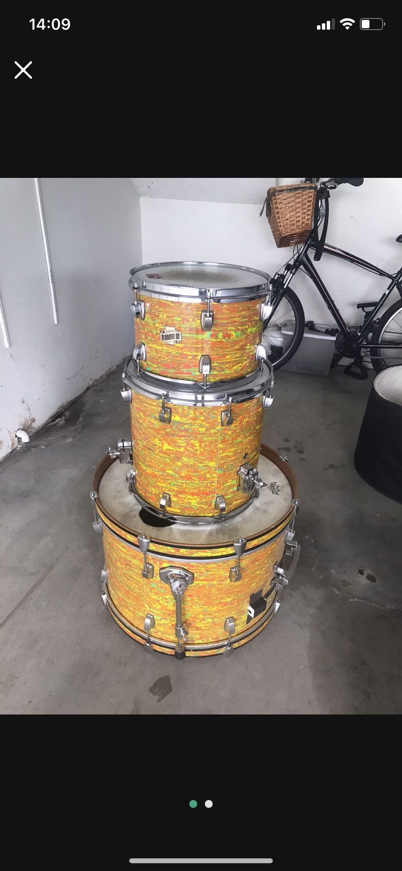 Ludwig 4-Piece Citrus Mod