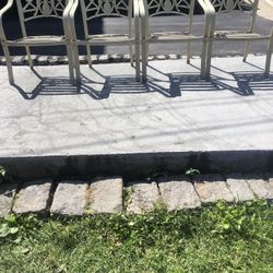 Very Good Condition Four Outside Chairs