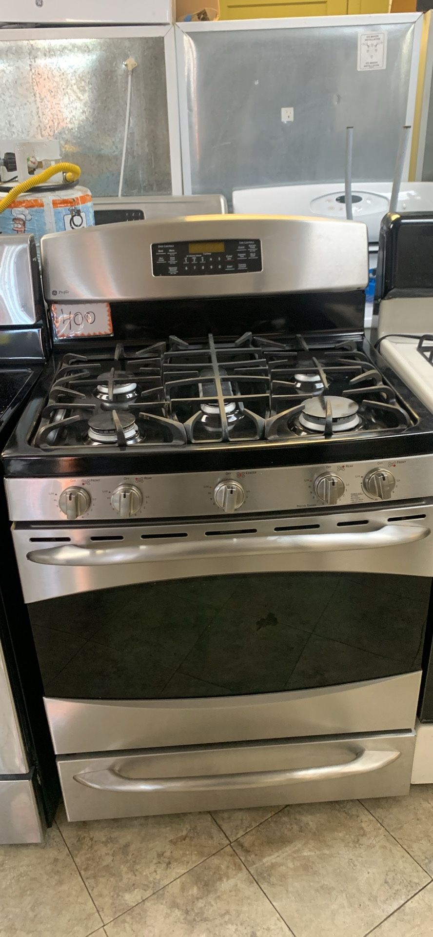 Ge Profile Gas Stove