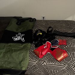 Punching Bag And Accessories 