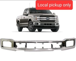 ➿️ Premium Chrome Front Bumper For 2018-2020 Ford F-150 🆕️
