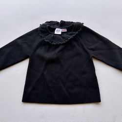 Zara 2-3 Years Black Pull Over Cardigan 