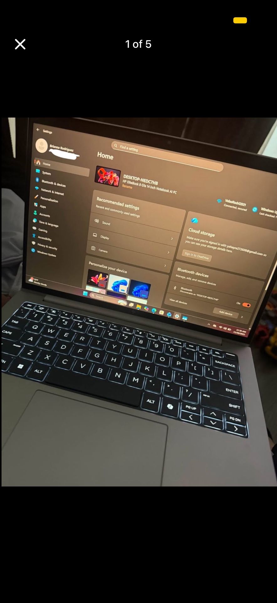 HP Elitebook 8 G1a Notebook Ai PC