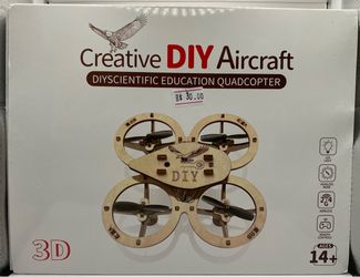 This is a Creative DIY Aircraft Scientific Education Quadcopter kit, a build-it-yourself drone