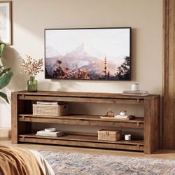 Brand New in Box – 63” Solid Wood TV Stand