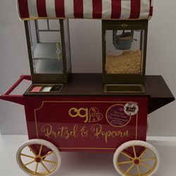  Our Generation Retro Pretzel & Popcorn Play Food Stand for 18" Dolls - Poppi