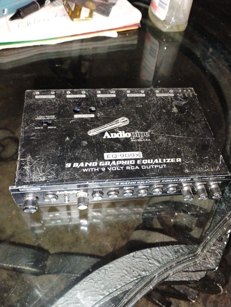 Audiopipe 9 Band Graphic Equalizer