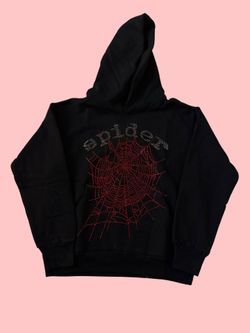 Sp5der OG Rhinestone Hoodie 