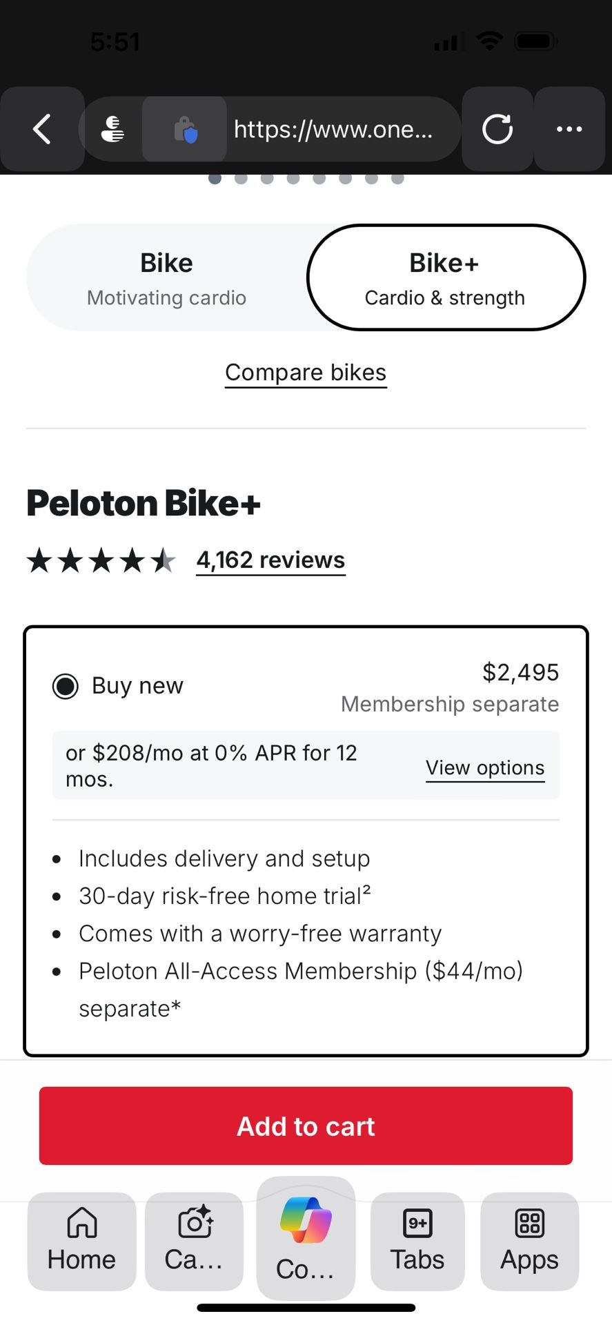 Peloton Bike+