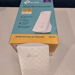 TP-LINK AC750 Dual Band Mesh Wifi Extender 