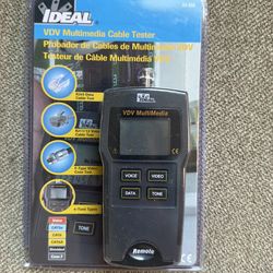 VDV multimedia cable tester