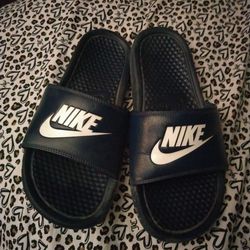 Nike Navy Blue Sandals