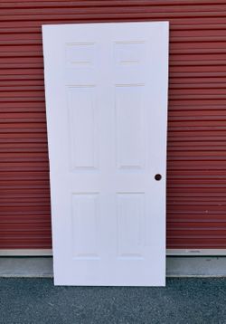 35”w, 79”h, Panels Steel Door
